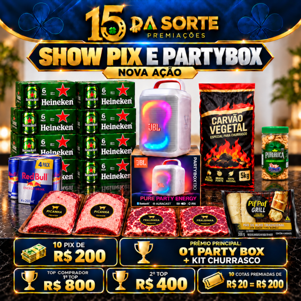 🎉 SHOW PIX E PARTYBOX 🎉